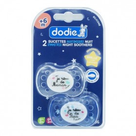 Dodie sucette silicone +6...