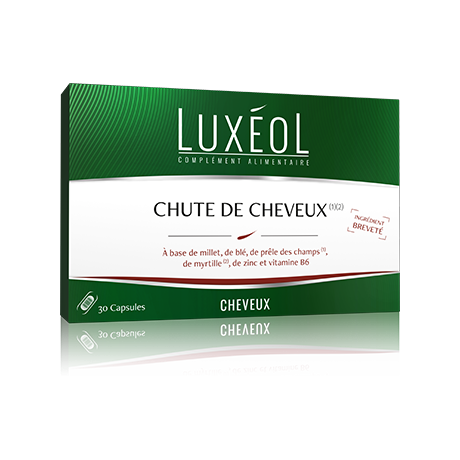 LUXEOL Chute de Cheveux - 1 boîte de 30 gelules