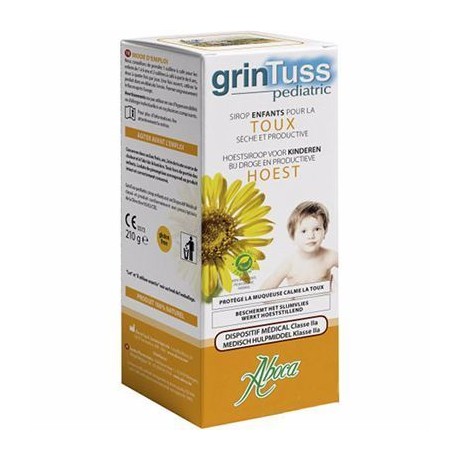 GRINTUSS PEDIATRIC Sp tx sèche grasse Fl/210g