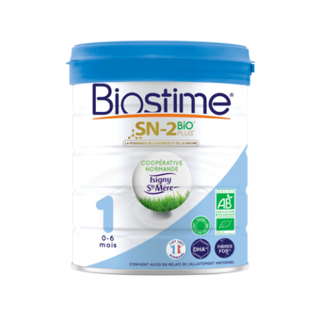 BIOSTIME 1 Lait pdr bio 1âge B/800g