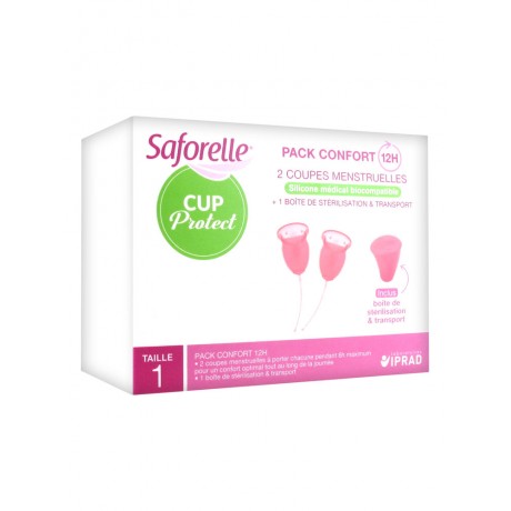 Saforelle Cup Protect 2 Coupes Menstruelles Taille 1