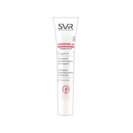 SVR Sensifine AR Crème Riche Soin Intensif Hydratant Apaisant Anti-Rougeurs 40 ml