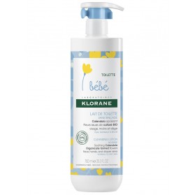 Klorane Bébé Lait de Toilette sans Rinçage 750 ml