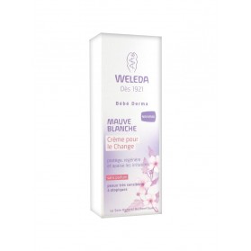 Weleda Bébé Derma Crème Pour Le Change à La Mauve Blanche 50 ml