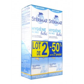 Stérimar Bébé Hygiène du Nez Lot de 2 x 100 ml