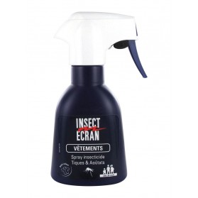 Insect Ecran Vêtements Spray Insecticide Tiques et Aoûtats 200 ml