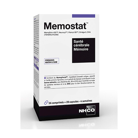 NHCO - Memostat, 56 comprimés + 28 capsules