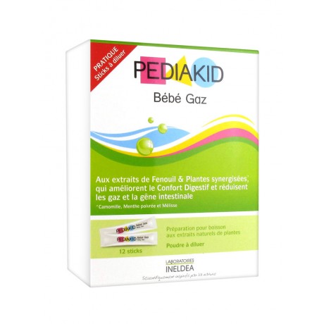 Pediakid Bébé Gaz 12 Sticks