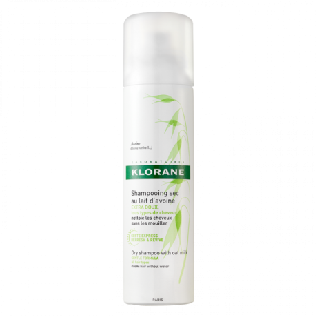 KLORANE - Shampooing Sec au Lait d’Avoine, 150ml