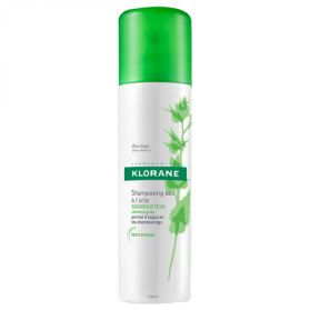 KLORANE - Shampooing Sec à l’Ortie, 2 flacons de 150ml