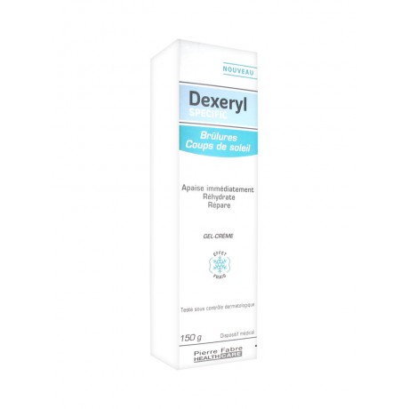 Dexeryl Specific Brûlures Coups de Soleil 150 g