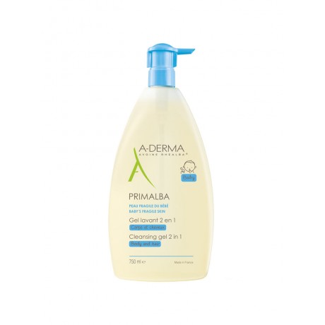 Aderma Primalba Gel Lavant 2 en 1 750 ml