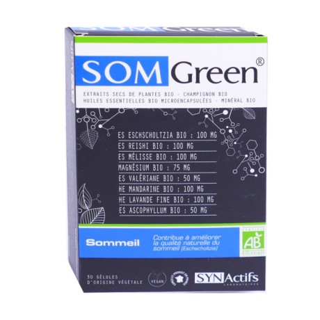 ARAGAN SYNACTIFS SOMGREEN SOMMEIL 30 GELULESSYNACTIFS