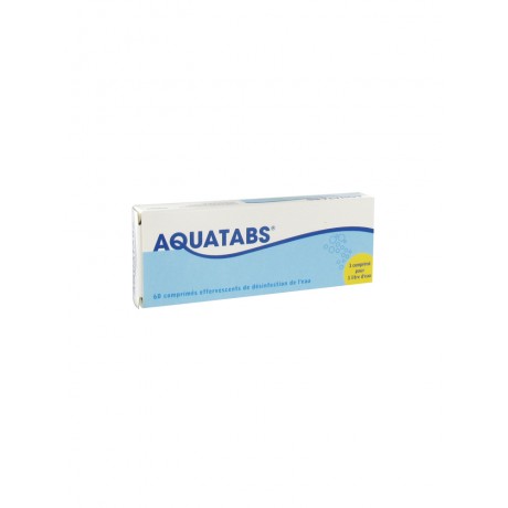 Aquatabs 1 Litre 60 Comprimés