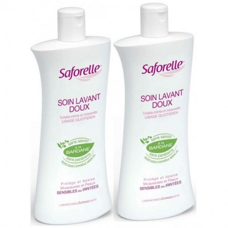 SAFORELLE  Soin lavant doux duo, 2 x 500ml