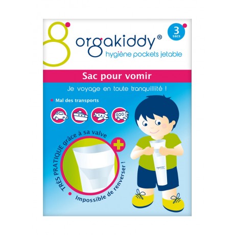 Orgakiddy Sac pour Vomir 3 Sacs