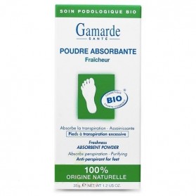 Gamarde Poudre Absorbante Fraicheur Pieds 35g