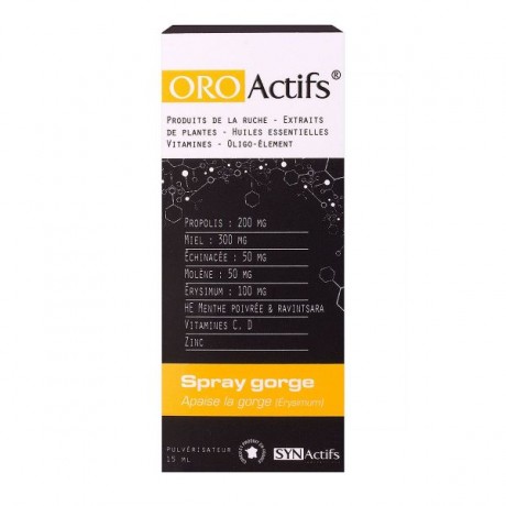 SYNACTIFS OroActifs spray gorge 15ml