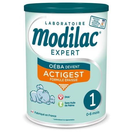 Modilac Expert Actigest 1 De 0 à 6 Mois 800 g