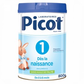 PICOT 1 LAIT EN POUDRE DES LA NAISSANCE 0-6 MOIS 800G