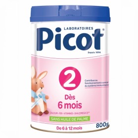 PICOT 2 LAIT EN POUDRE 6-12 MOIS 800G