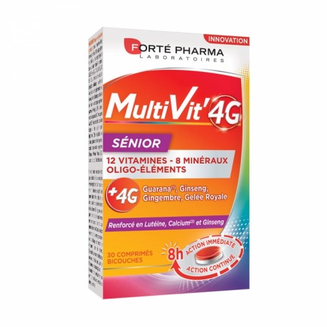 Forte pharma MULTIVIT'4G SENIOR 30 COMPRIMES