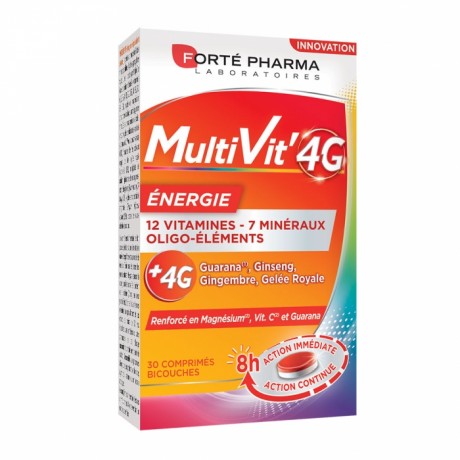 Forté Pharma Multivit 4G Energie 30 Comprimés