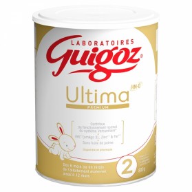 GUIGOZ ULTIMA PREMIUM 2 LAIT EN POUDRE 800G