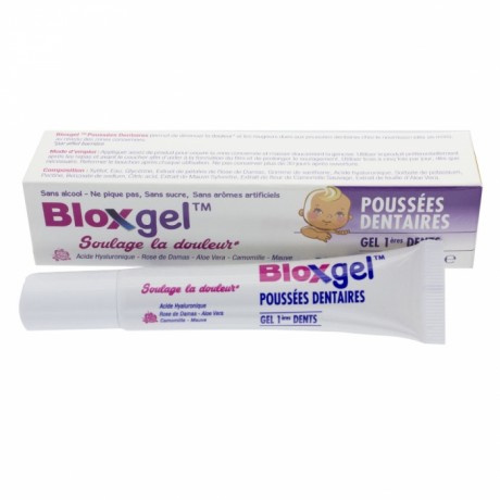 BLOXGEL GEL PREMIERES DENTS POUSSEES DENTAIRES 15ML