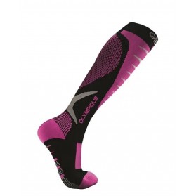 GIBAUD Sport Olympique Chaussettes de Récupération fuchsia T2