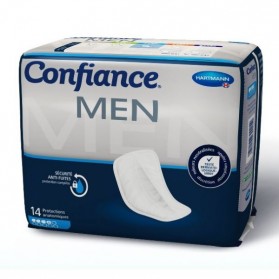 Hartmann CONFIANCE MEN PROTECTIONS ANATOMIQUES 4 GOUTTES - Sachet 14