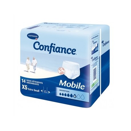 HARTMANN CONFIANCE MOBILE XS 6G BTE 14 couches