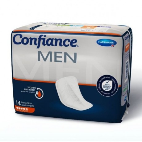 Hartmann Confiance Men Protections Anatomiques 5 Gouttes (sachet de 14 protections)