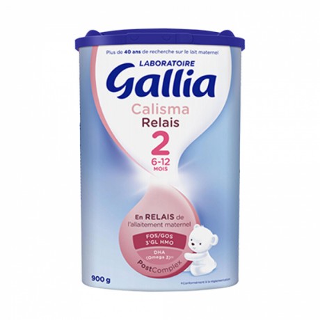 GALLIA CALISMA RELAIS 2 LAIT EN POUDRE 6 A 12 MOIS 800G