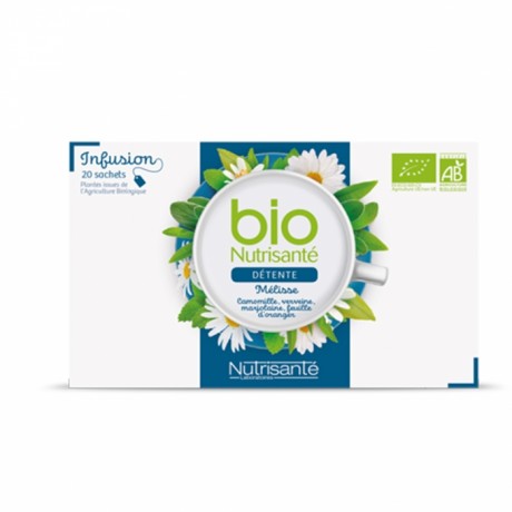 NUTRISANTE INFUSION DETENTE BIO 20 SACHETS