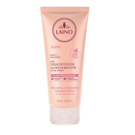 LAINO CREME DE DOUCHE NUTRITIVE INTENSE PETALES DE ROSES 200ML