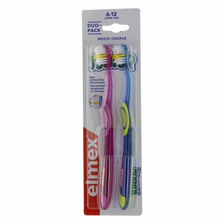 ELMEX BROSSE A DENTS JUNIOR SOUPLE DUO 6-12ANS