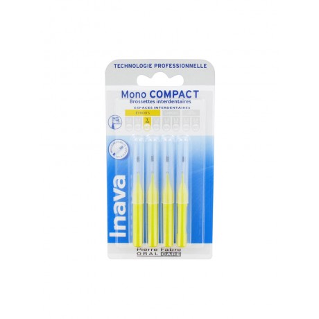 Inava Mono Compact 4 Brossettes Interdentaires