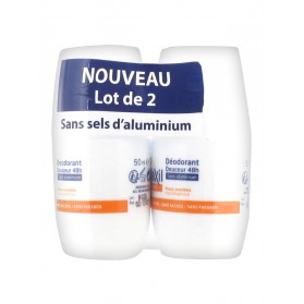 Etiaxil Déodorant Douceur 48H sans Aluminium Lot de 2 x 50 ml