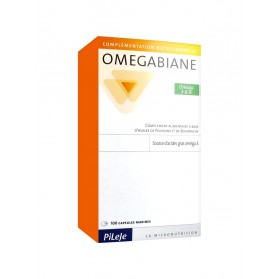 Pileje Omegabiane Oméga 3-6-9 100 Capsules Marines