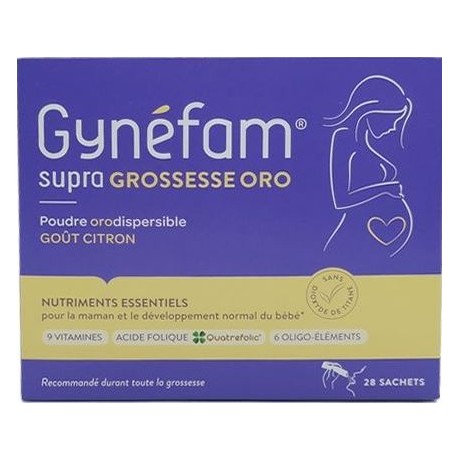 GYNÉFAM SUPRA GROSSESSE ORO 28 SACHETS