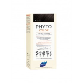 PHYTO PHYTOCOLOR COLORATION PERMANENTE AUX PIGMENTS VEGETAUX - 4 CHATAIN