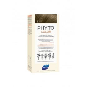 PHYTO PHYTOCOLOR COLORATION PERMANENTE AUX PIGMENTS VEGETAUX - 8 BLOND CLAIR