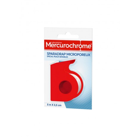 Mercurochrome Sparadrap Microporeux 5 m x 2,5 cm