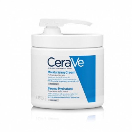 CERAVE BAUME HYDRATANT VISAGE ET CORPS PEAUX SECHES A TRES SECHES POT 454ML