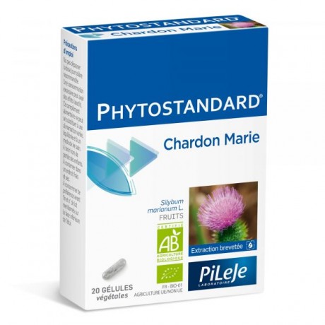 PILEJE PHYTOSTANDARD CHARDON MARIE BIO 20 GELULES