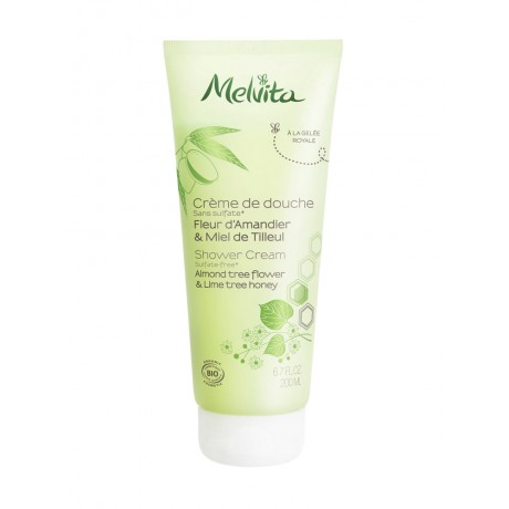 Melvita Crème de Douche Fleur d'Amandier & Miel de Tilleul 200 ml