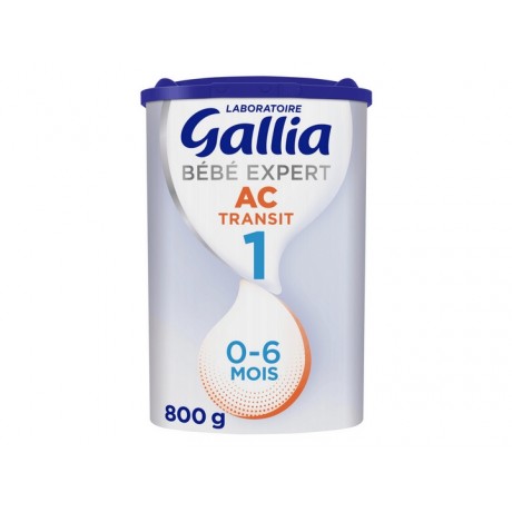 GALLIA BÉBÉ EXPERT AC TRANSIT 1ER ÂGE 800G