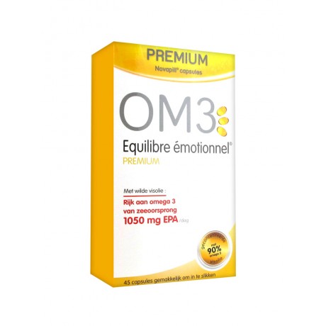 OM3 Premium Équilibre Émotionnel 45 Capsules