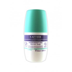 Cattier Déodorant 24H 50 ml